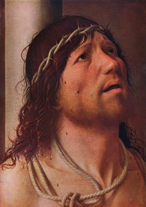 Christus aan de Zuil door Antonello da Messina