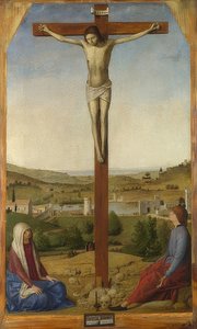 De kruisiging van Christus. 1475 door Antonello da Messina