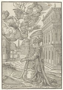 Knielende David door Antoni van Leest