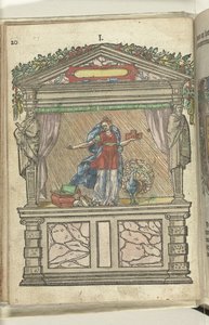 Toneel met Juno, 1578 door Antoni van Leest