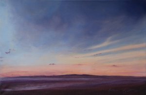 Laag tij, Instow Devon, 2022 door Antonia Myatt