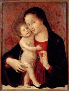 Maagd en Kind door Antoniazzo Romano