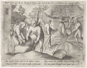 Dorsen van het graan