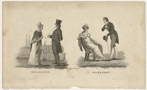 Hollanders en Fransen door Antonie van der Beek