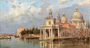 Antonietta Brandeis Dogana en Santa Maria della Salute