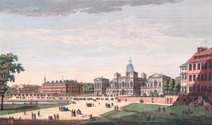 Parade van St James Park, Londen 18e eeuw door Antonio (after) Canaletto