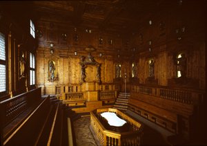 Zicht op het anatomisch theater