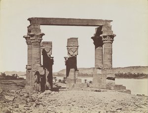 Kiosk van Qertassi, uitzicht vanuit het zuiden op de kiosk