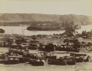 Philae, uitzicht vanuit het zuiden