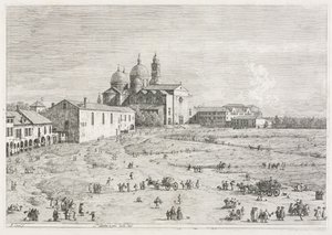 Gezichten: Kerk van Sint Justina in Prà della Valle, Padua, 1735-1746