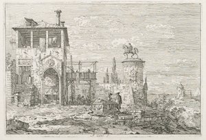 Uitzichten: Het Ruiterstandbeeld