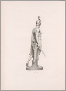 Ettore, zijaanzicht, uit Oeuvre de Canova