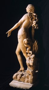 Eurydice door Antonio Canova, stenen sculptuur door Antonio Canova