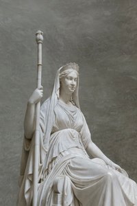 Marie Louise van Habsburg die Concordia personifieert door Antonio Canova