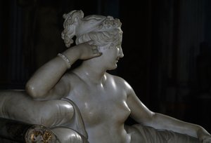 Pauline Bonaparte door Antonio Canova