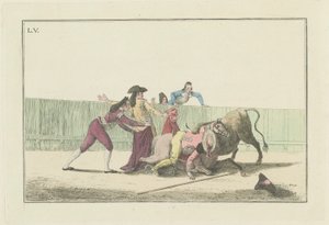 Plaat V (uit de serie Colección de las principales suertes de una corrida de toros)