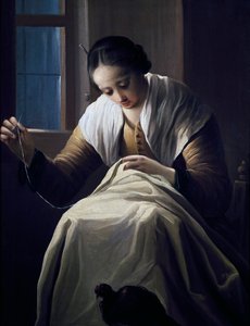 Naaister door Antonio Cifrondi