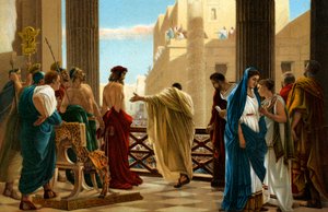Ecce Homo, naar schilderij van Antonio Ciseri -Bijbel