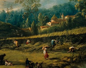 De oogst, detail