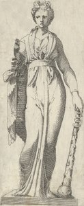 Melpomene, van de Mattei sarcofaag, Rome, 1540-45