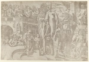 Koninklijke olifant, 1542-45 door Antonio Fantuzzi
