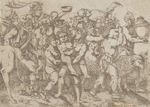 Silenus Gedragen, 1543