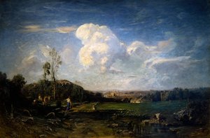 De wolken door Antonio Fontanesi