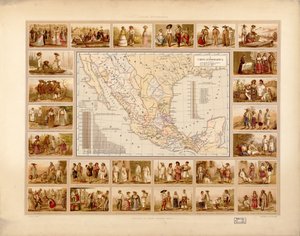 Schilderachtige en historische atlas van de Verenigde Mexicaanse Staten. LOC 2008621671-5 door Antonio García Cubas