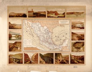Schilderachtige en historische atlas van de Verenigde Mexicaanse Staten. LOC 2008621671-7 door Antonio García Cubas