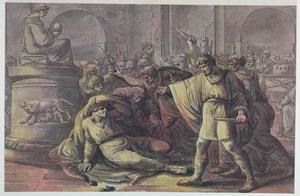 De dood van Julius Caesar
