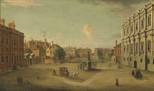Vier uitzichten van Londen: De Privétuin, Whitehall