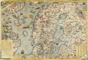 Carta Marina, origineel door Antonio Lafreri