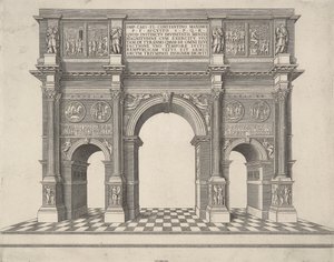 Speculum Romanae Magnificentiae door Antonio Lafreri