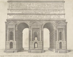 Speculum Romanae Magnificentiae door Antonio Lafreri