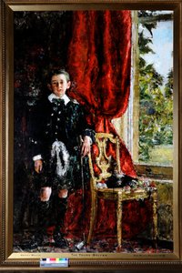 De jonge golfer door Antonio Mancini