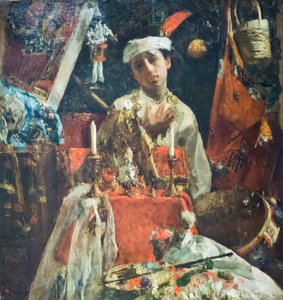De gelofte door Antonio Mancini