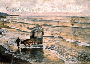 Mar Cantabrico (Cantabrische Zee) door Antonio Munoz Degrain