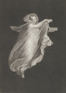 Een bacchante met een kapmantel en een doos in haar linkerhand, ca. 1795-ca. 1820 door Antonio Ricciani