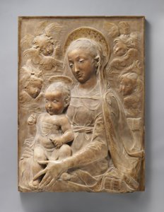 Madonna en Kind met Engelen, c.1455-60