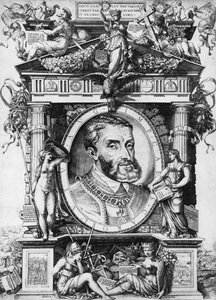 Portret van Karel V, Heilige Roomse Keizer door Antonio Salamanca