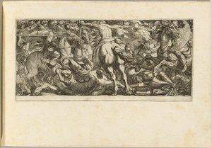 Cavaleriegevecht door Antonio Tempesta