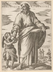 De heilige Matteüs door Antonio Tempesta