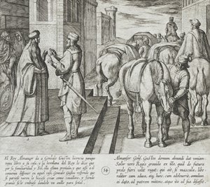 Gonzalo Gustos schetst het lot van zijn ongeboren kind en overhandigt de ring die het moet krijgen als het een jongen is door Antonio Tempesta