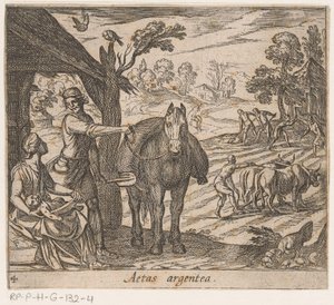 Het Zilveren Tijdperk door Antonio Tempesta