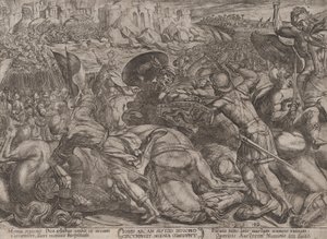 Plaat 10: De val van Jericho, uit 