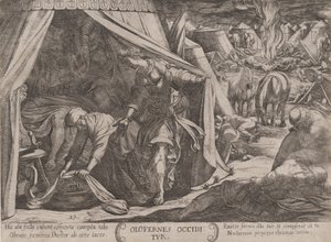 Plaat 23: Judith en Holofernes, uit 