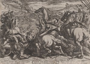 De Israëlieten verslagen door de Kanaänieten voor het ongehoorzaam zijn aan Mozes, ca. 1590-ca. 1610