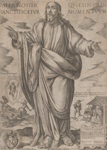 Staande Christus, Zegenend uit 