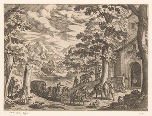 Terugkeer van de jacht door Antonio Tempesta