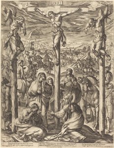 De Kruisiging door Antonio Tempesta